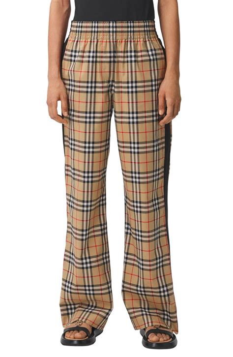 burberry print pants